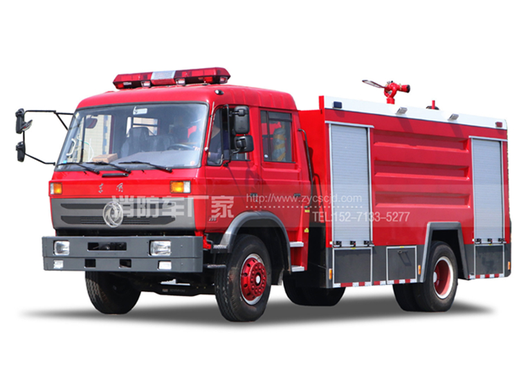 8噸東風(fēng)153雙排水罐消防車(chē)