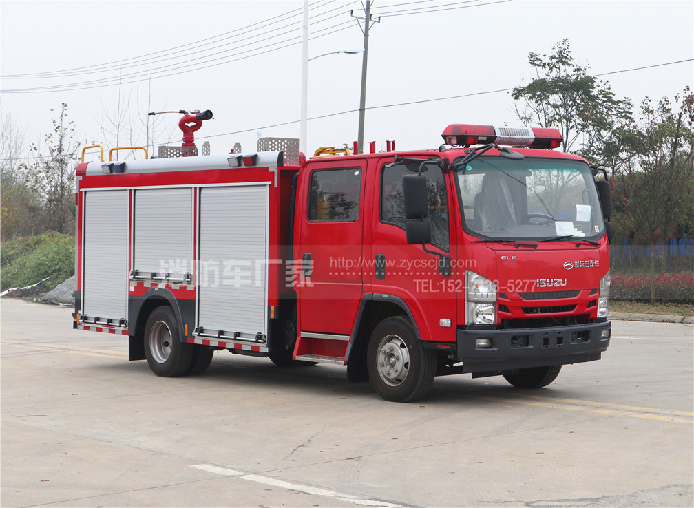 4噸泡沫消防車【五十鈴700P】