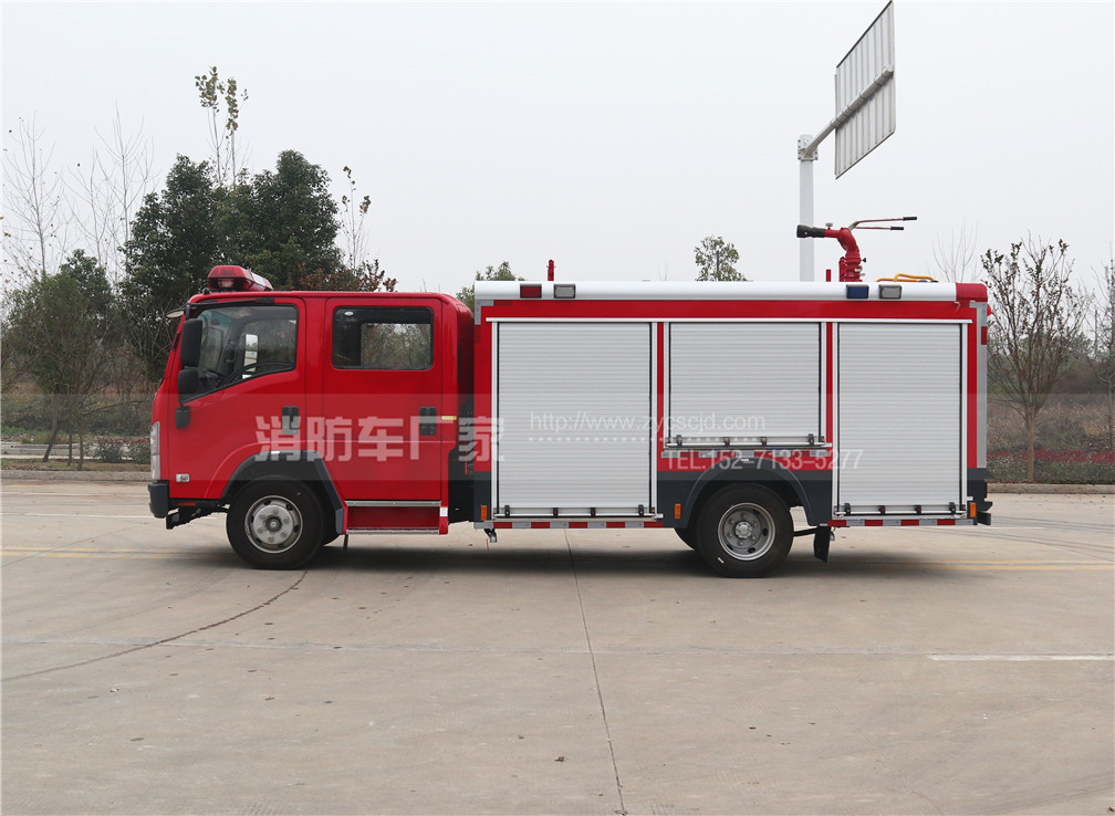 4噸泡沫消防車【五十鈴700P】