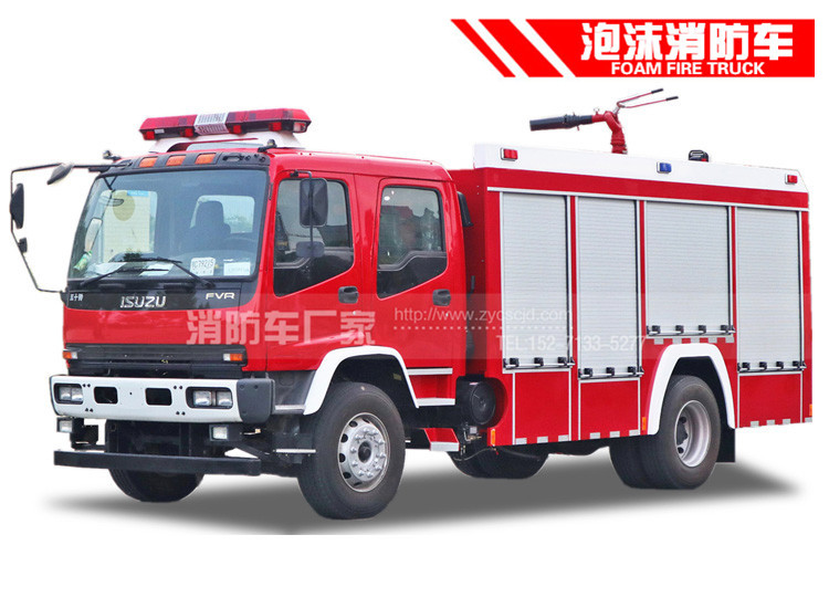 【五十鈴】FTR  6噸泡沫消防車(chē)